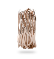 Vergato - Piazza Capitani della Montagna, 17 - Anello Rubinia Classic Collection Filo Della Vita in Oro AN13R-14 - AN13R-15